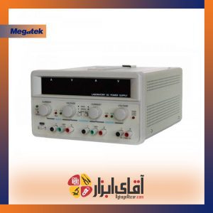 منبع تغذیه دوبل ۳۰ ولت ۵ آمپر مدل MEGATEK MP-3005D