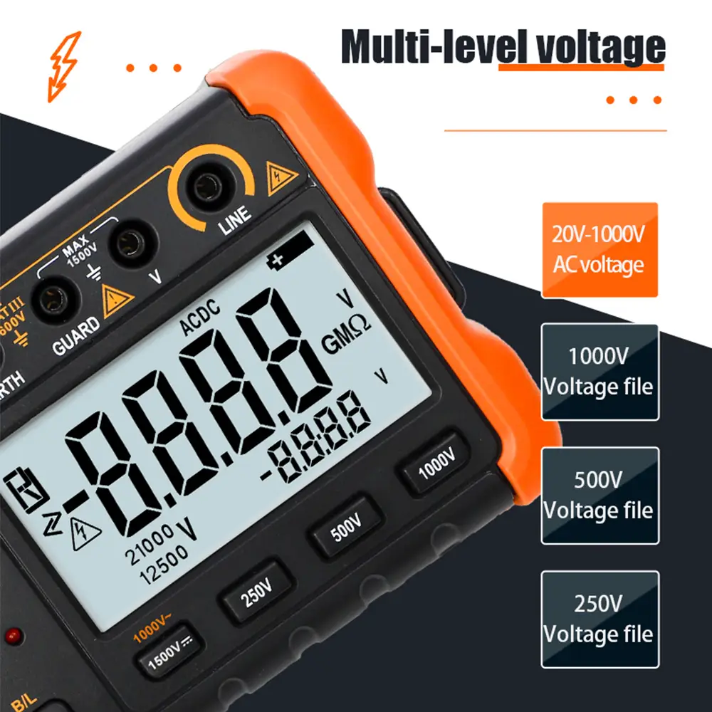 VICTOR-VC60B-New-Series-Resistance-Insulation-Tester